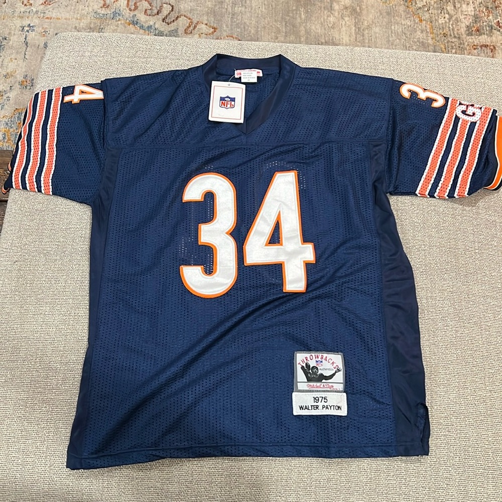 Chicago bears Walter Payton size 48 Michell and ness